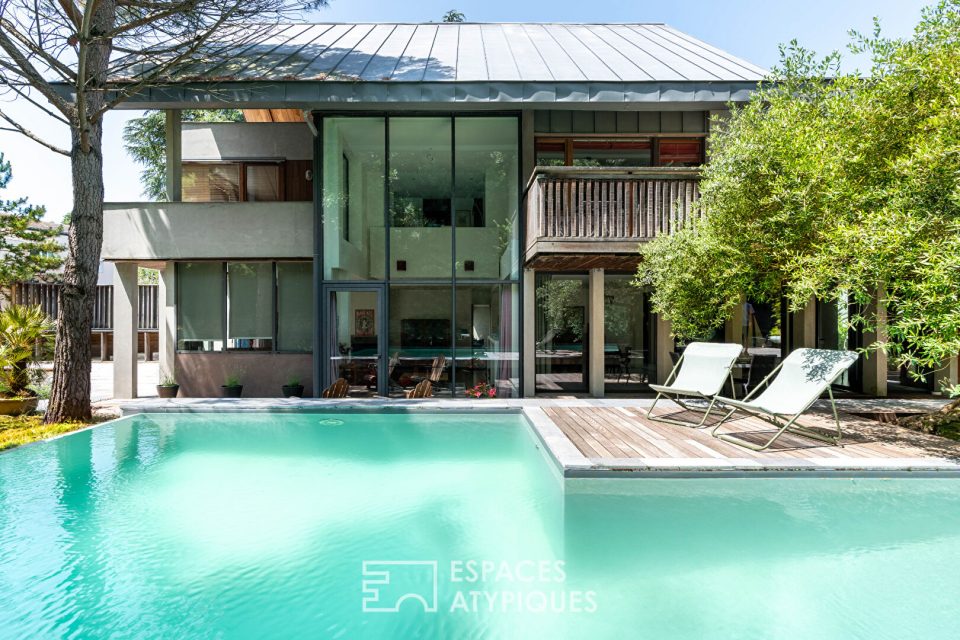 Intemporelle maison d'architecte proche de la Sèvre à Nantes