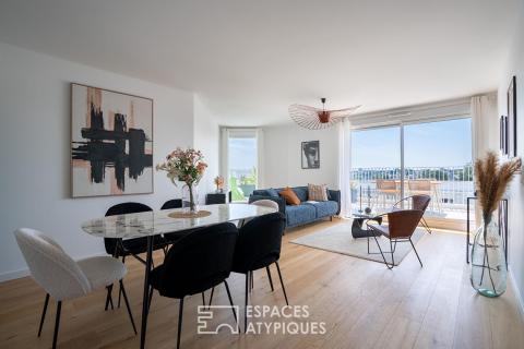 Appartement avec terrasse et vues dégagées à Monselet