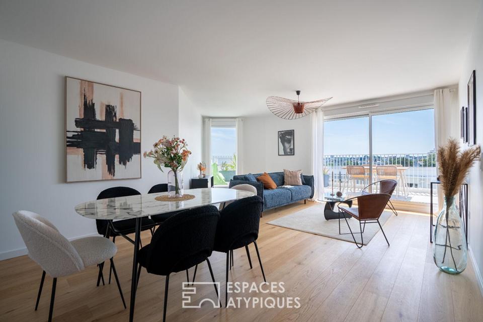 Appartement avec terrasse et vues dégagées à Monselet
