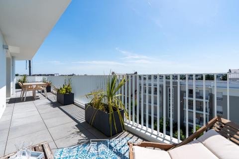 Appartement avec terrasse et vues dégagées à Monselet
