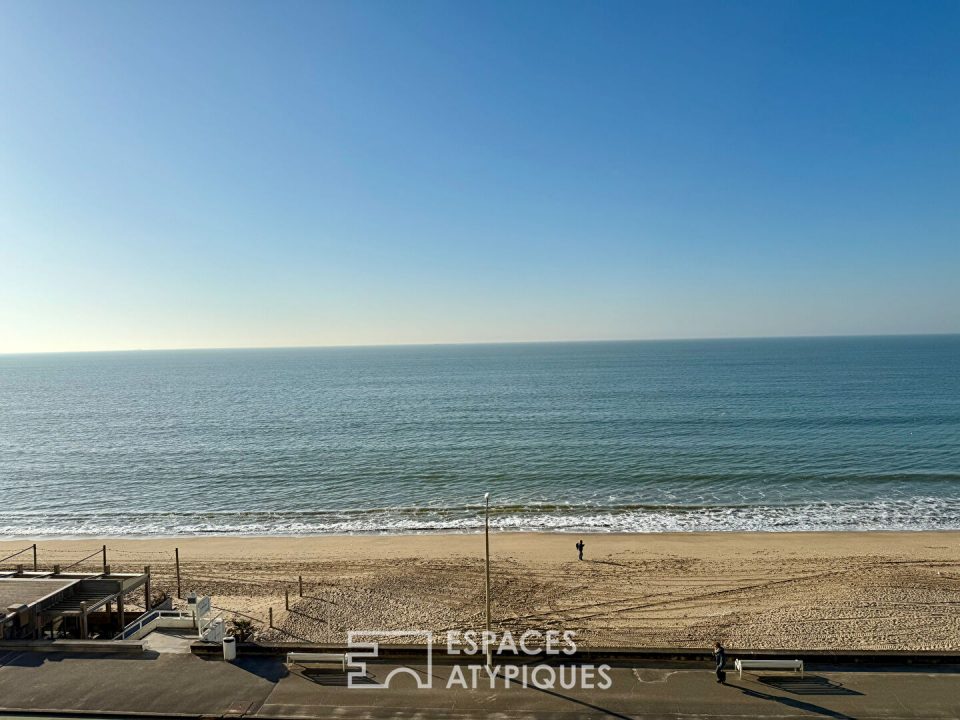 Bel appartement T3 avec vue mer panoramique au coeur de La Baule