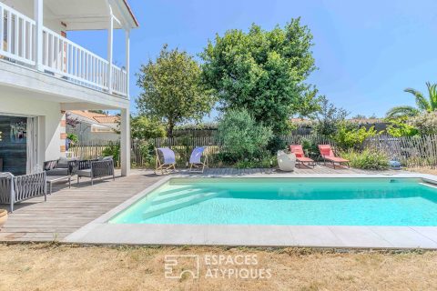 Villa pornicaise avec sa piscine à Sainte Marie