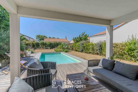 Villa pornicaise avec sa piscine à Sainte Marie