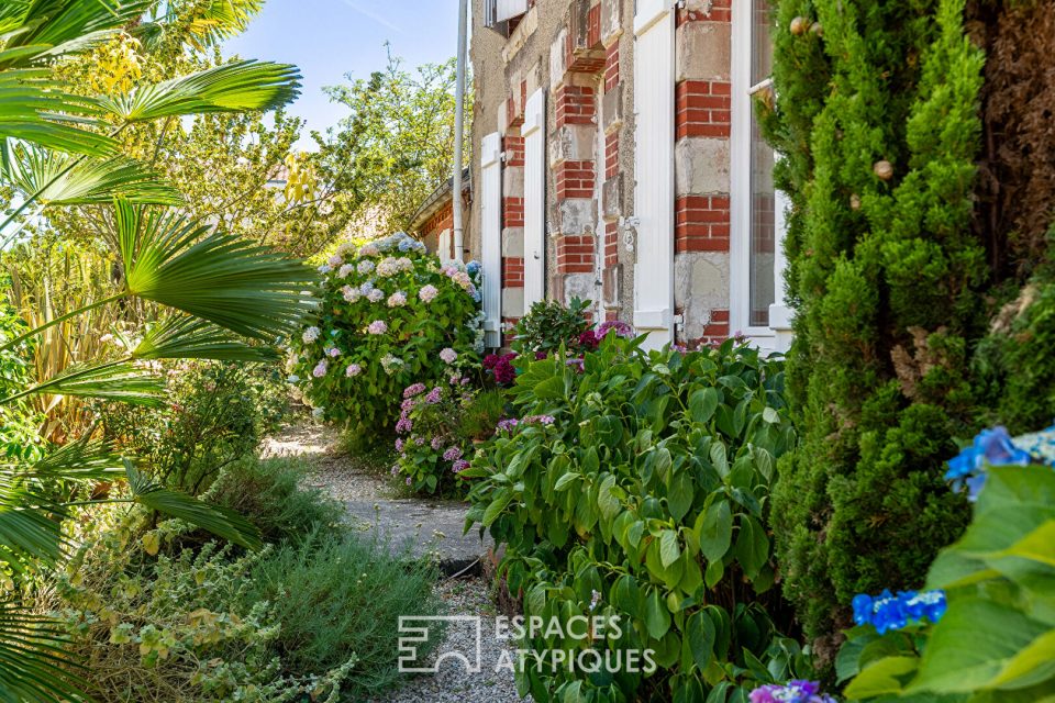Maison de caractère avec jardin d'exception à Rezé
