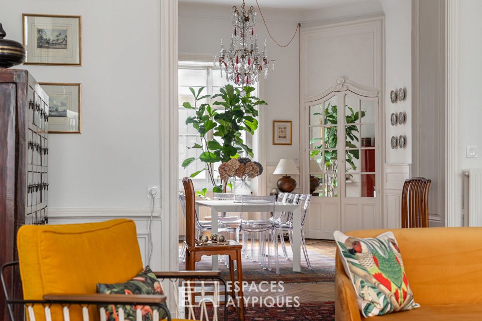 Appartement  élégant  "pur  HAUSSMANNIEN "- 168 m2   Nantes centre  ( Théatre Graslin)