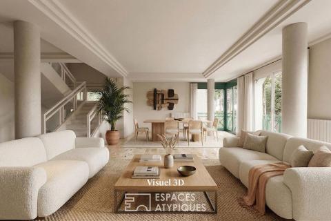 Villa d&rsquo;architecte avec vue mer et roof-top à La Baule – Quartier Grands Hotêls