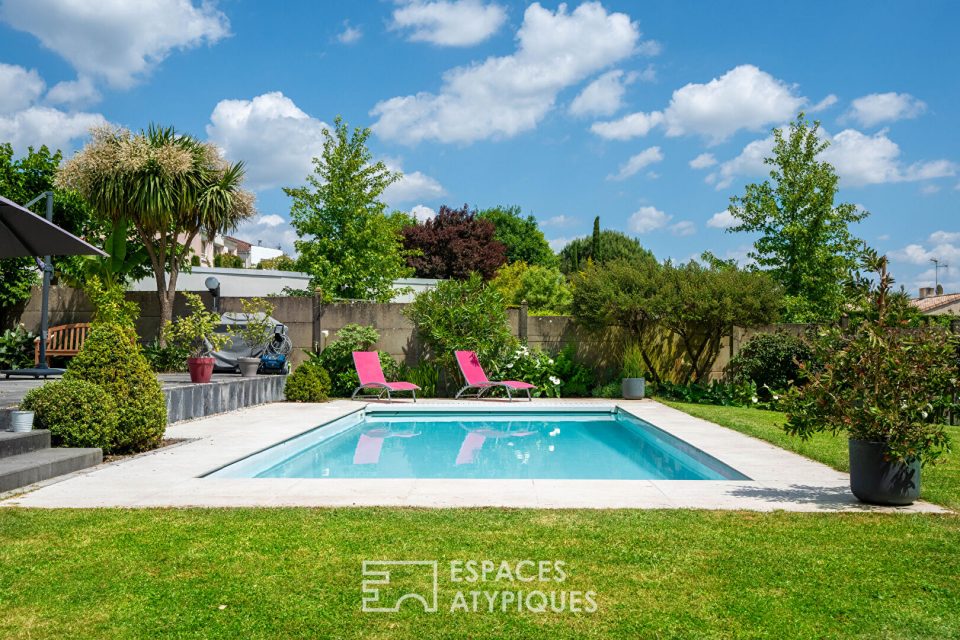Grande maison familiale avec piscine dans le coeur de Vallet