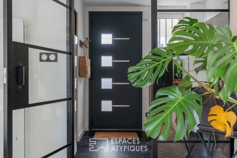 Maison familiale type longère avec suite parentale et jardin