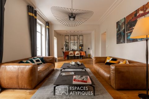 Maison bourgeoise rénovée avec garage et jardin – Nantes Sainte thérèse