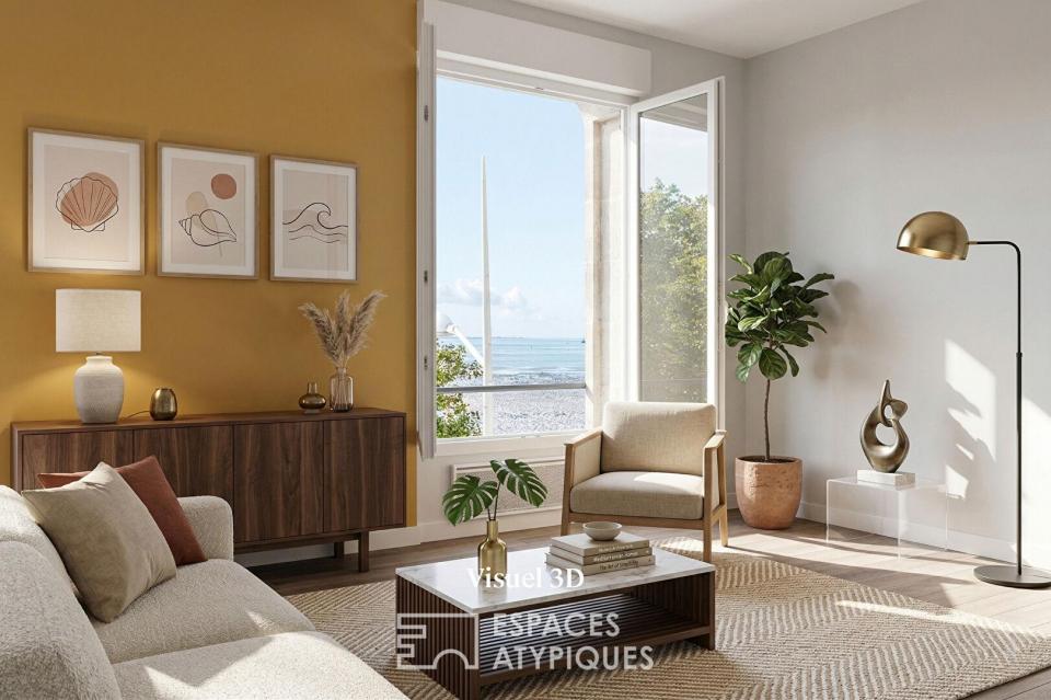 Bel appartement face à l'Océan