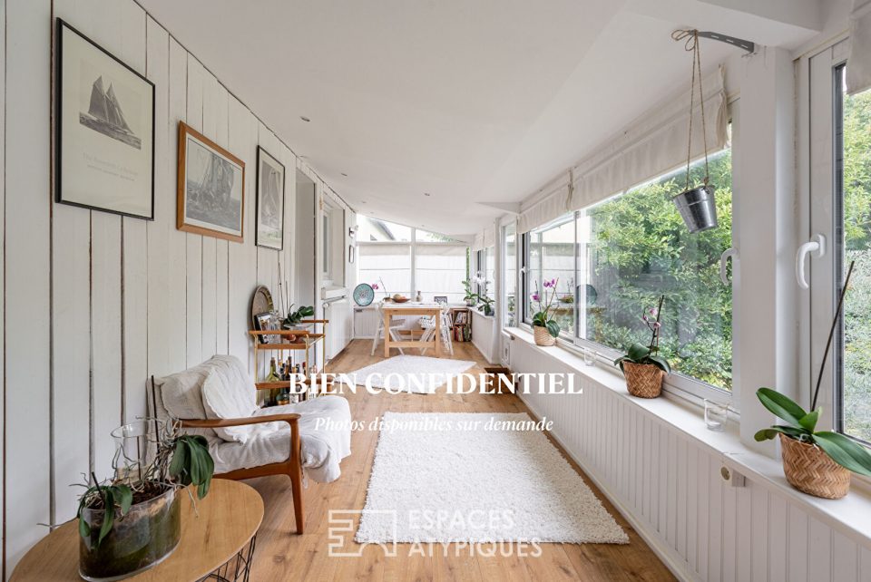 Nantes  Zola / Dervalières -  Maison familiale des années 50 avec véranda et jardin