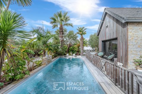 Villa de caractère autour de sa piscine et de son patio