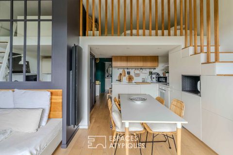 Le cocon : duplex rénové au coeur du golf de la Baule.