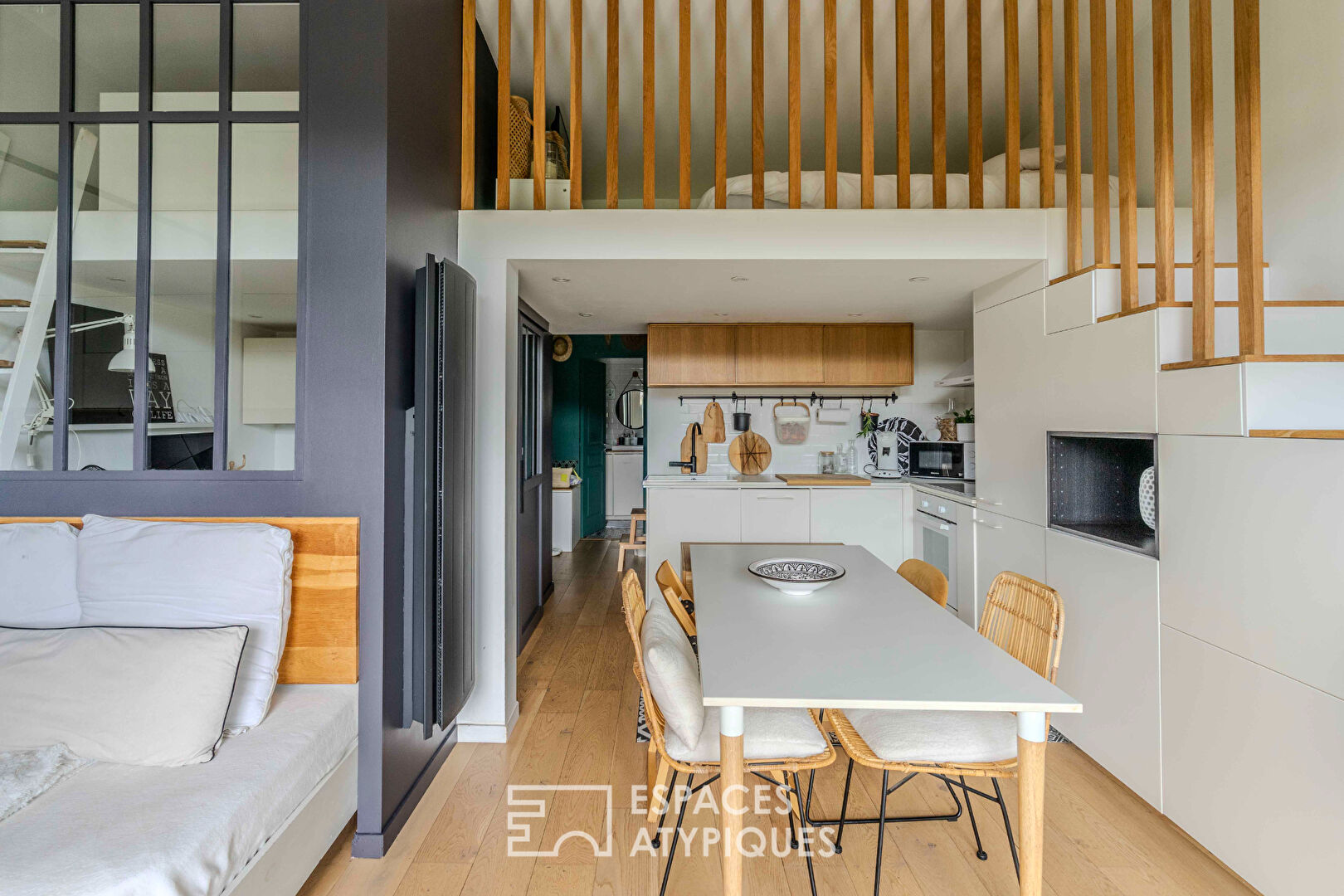 Le cocon : duplex rénové au coeur du golf de la Baule.