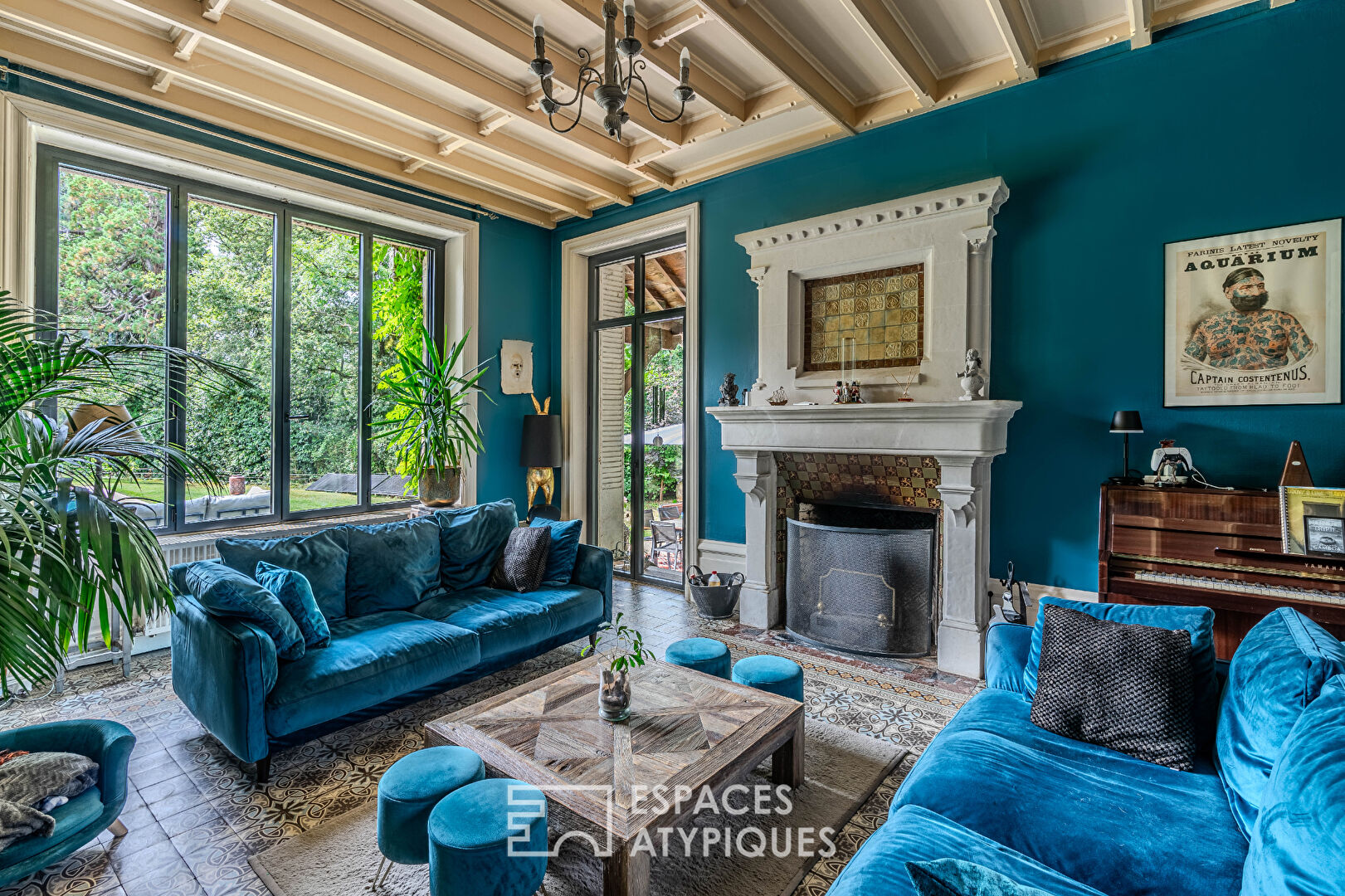 Ancien relais de chasse rénové sur son parc remarquable