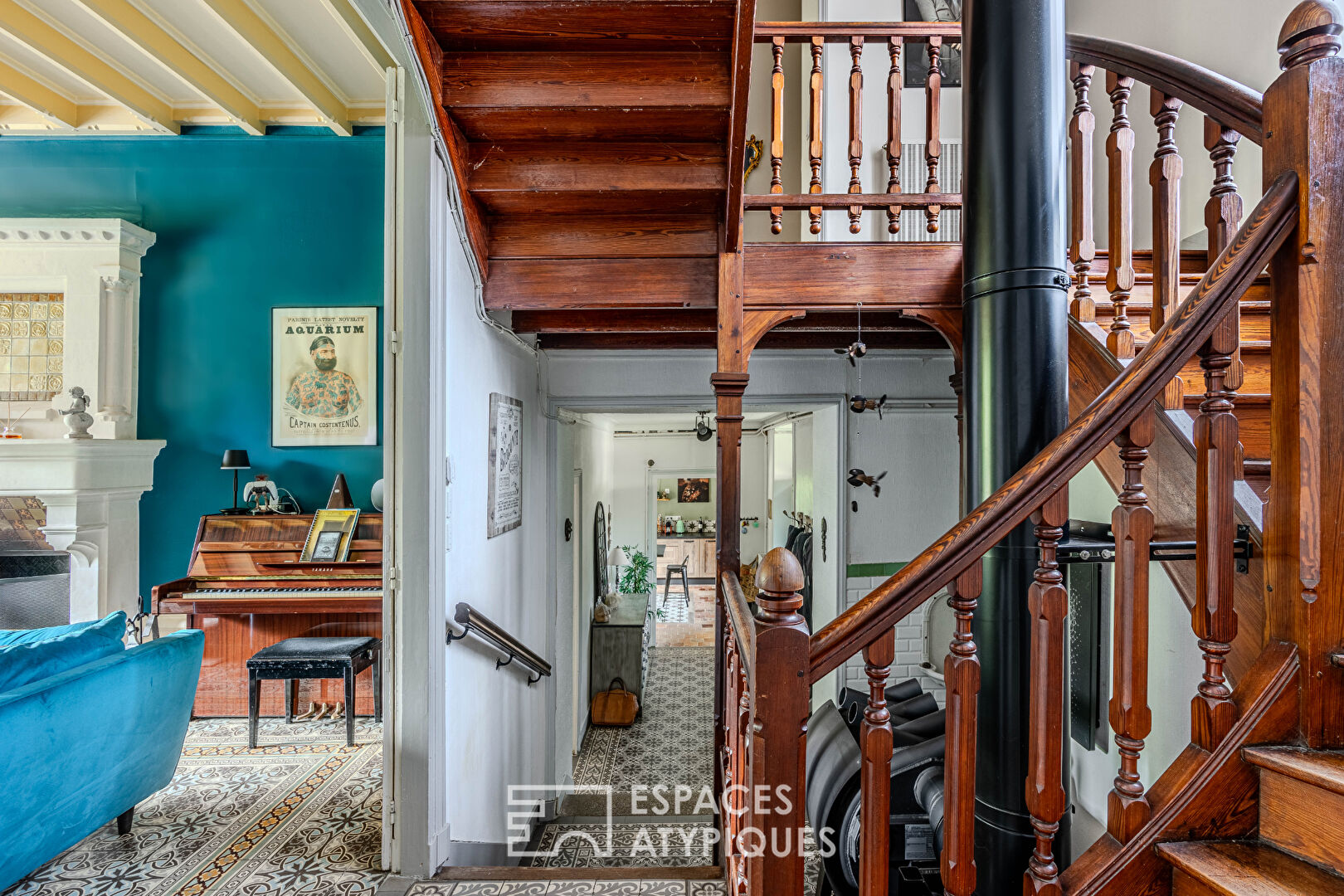 Ancien relais de chasse rénové sur son parc remarquable