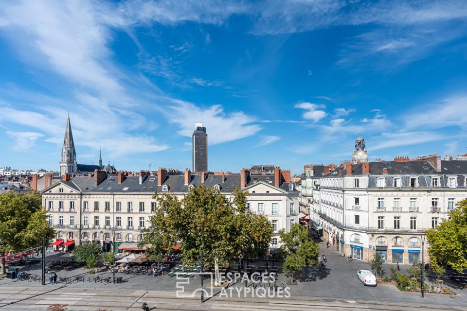 Appartement de 60m² (33,51m² loi carrez) Hyper centre de Nantes