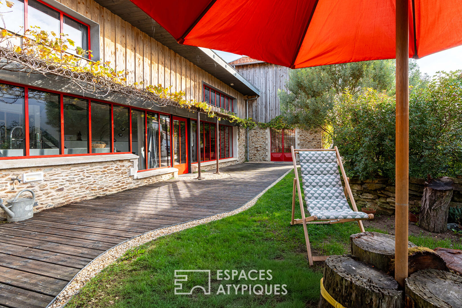 Maison passive esprit loft à deux pas des plages et des commerces