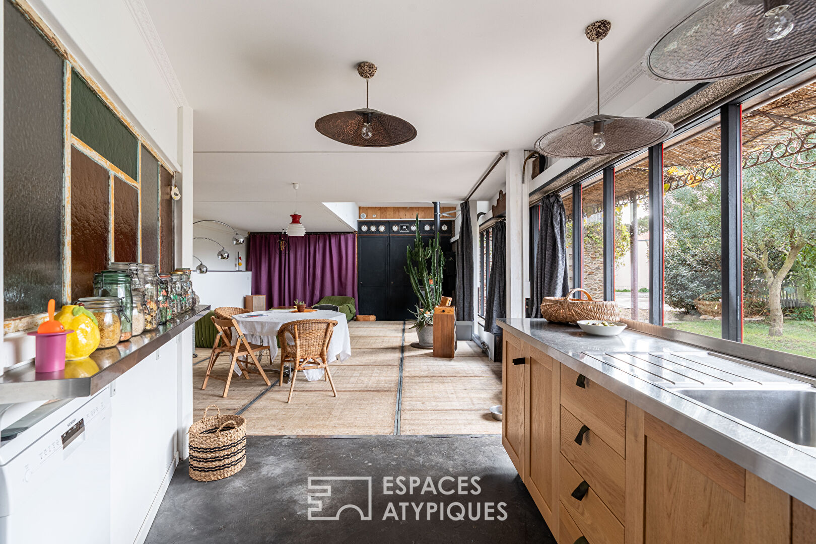 Maison passive esprit loft à deux pas des plages et des commerces