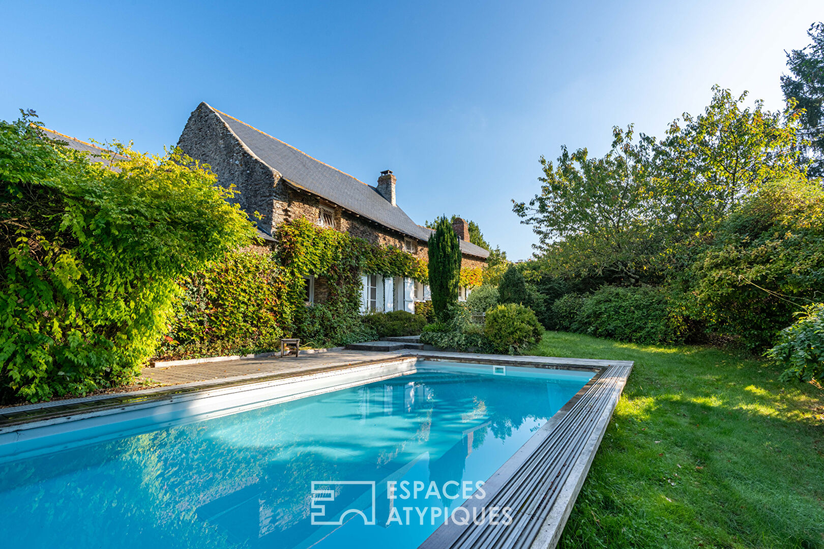 Maison de caractère XIX avec piscine Sucé-sur-Erdre
