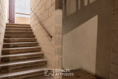 Appartement stylé, 90m2 cœur de Nantes (ascenseur)