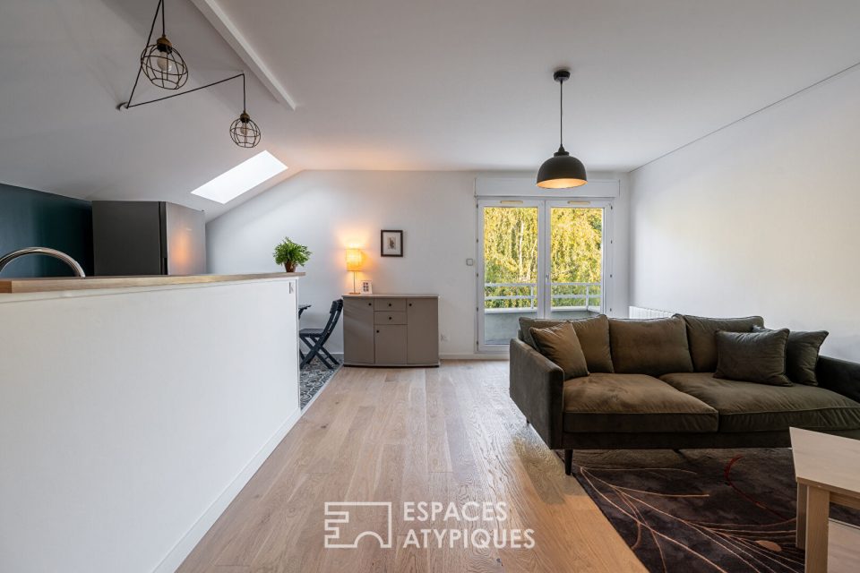 Appartement de 50 m2 avec balcon et stationnement - Ile de Versailles