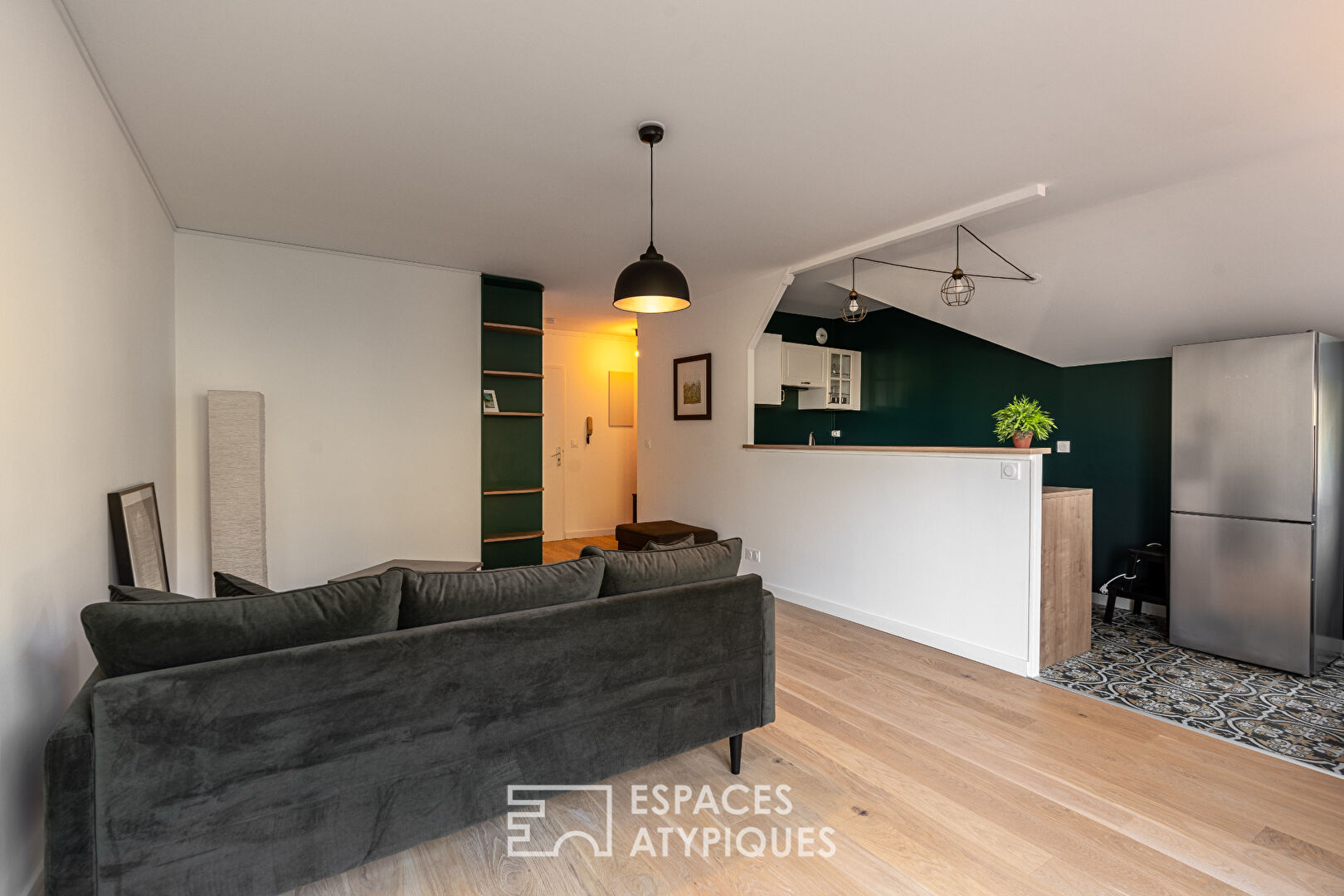 Appartement de 50 m2 avec balcon et stationnement – Ile de Versailles