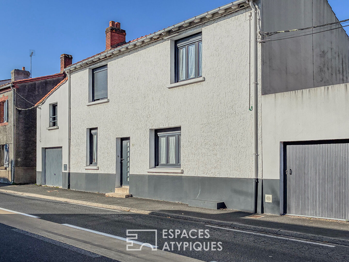 Maison de bourg au Pallet avec son jardin intimiste
