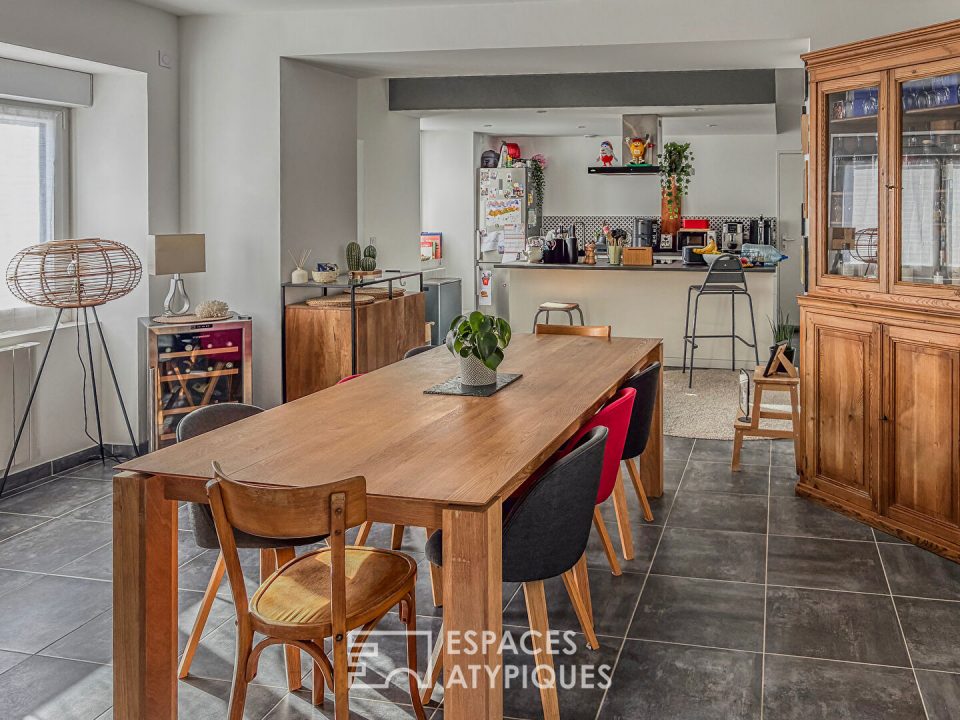 Maison de bourg au Pallet avec son jardin intimiste