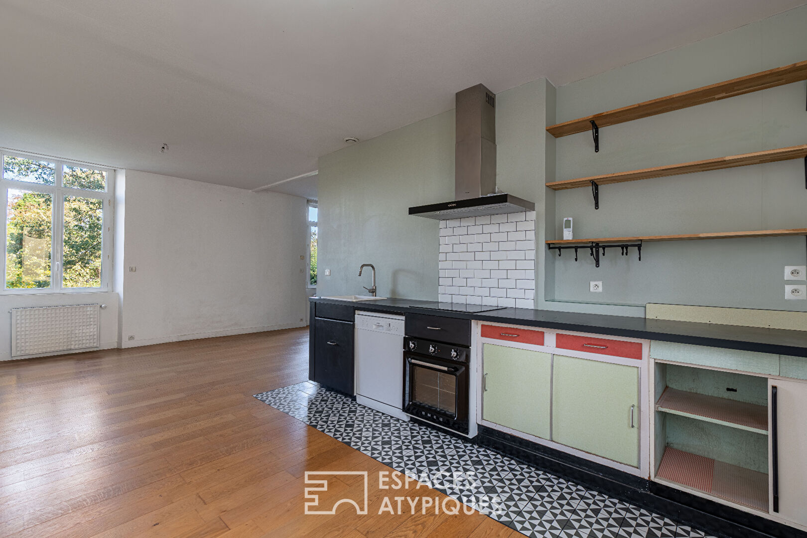 Maison rénovée avec vue dégagée