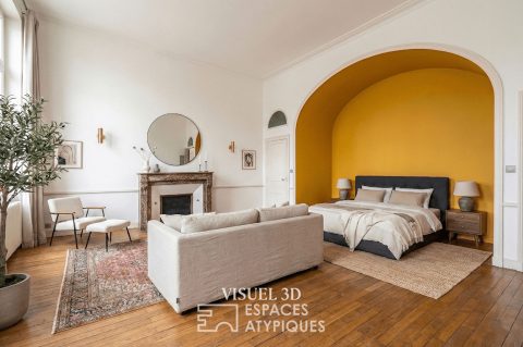 Appartement spacieux Nantes centre 2 chambres (126.66 m²) au 1er étage