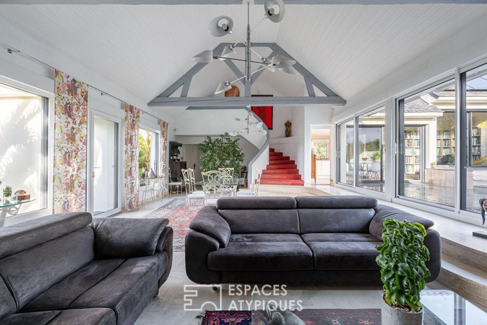 Maison singulière, lumière et espaces généreux à La Baule-Escoublac