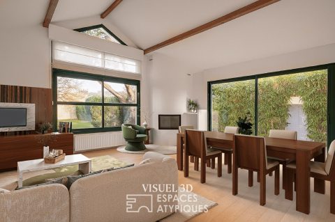 Maison familiale aux volumes confortables, joli jardin et garage