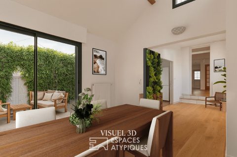 Maison familiale aux volumes confortables, joli jardin et garage