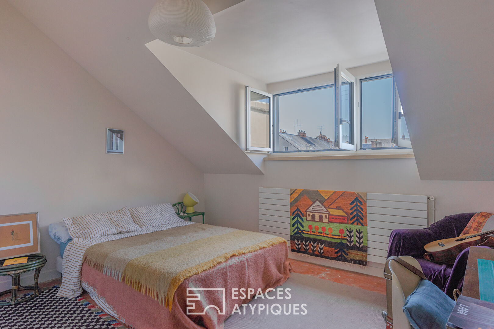 À louer, appartement meublé de 3 pièces, hyper centre de Nantes