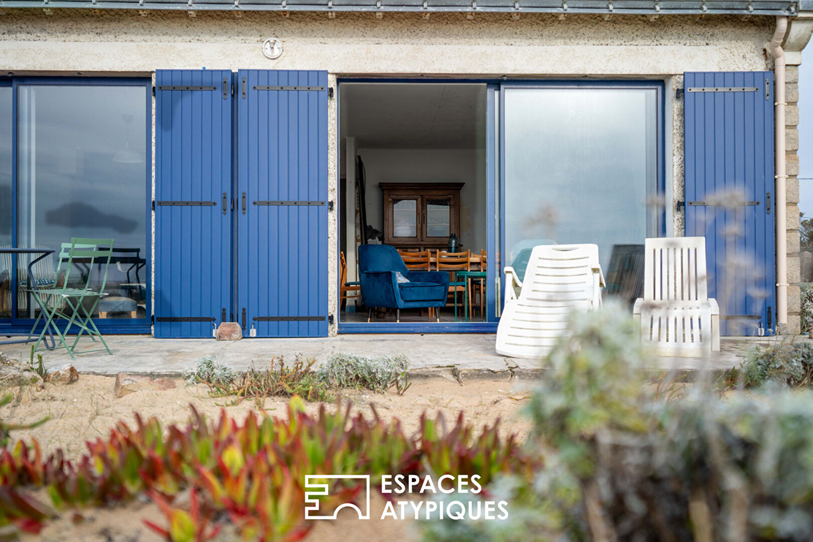 La maison face au vagues de Batz sur Mer