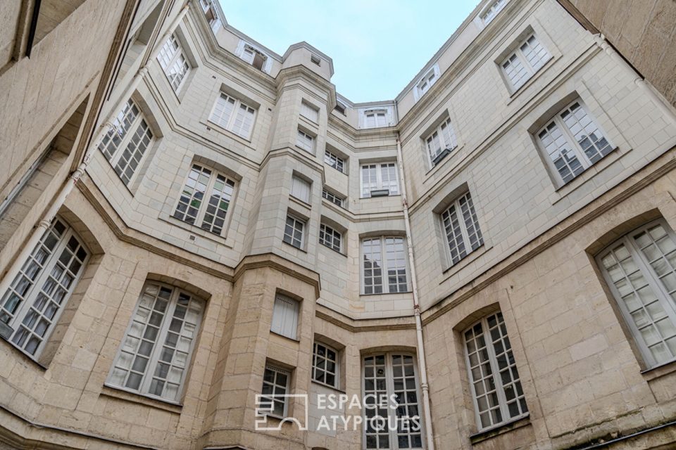 Appartement intimiste  charme  de la pierre  /coeur  historique de Nantes 65 m2