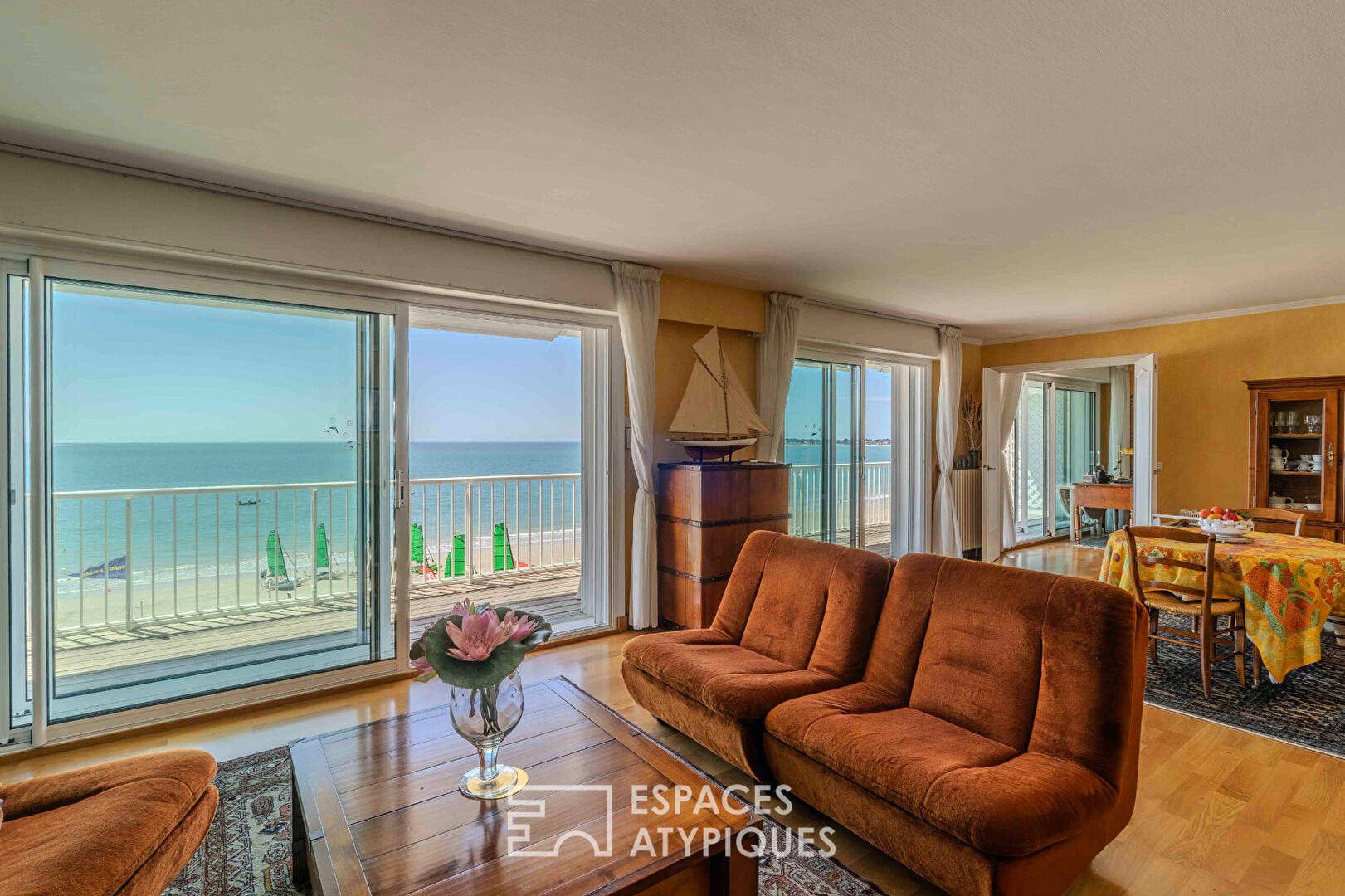 Bel appartement avec vue mer panoramique au coeur de La Baule