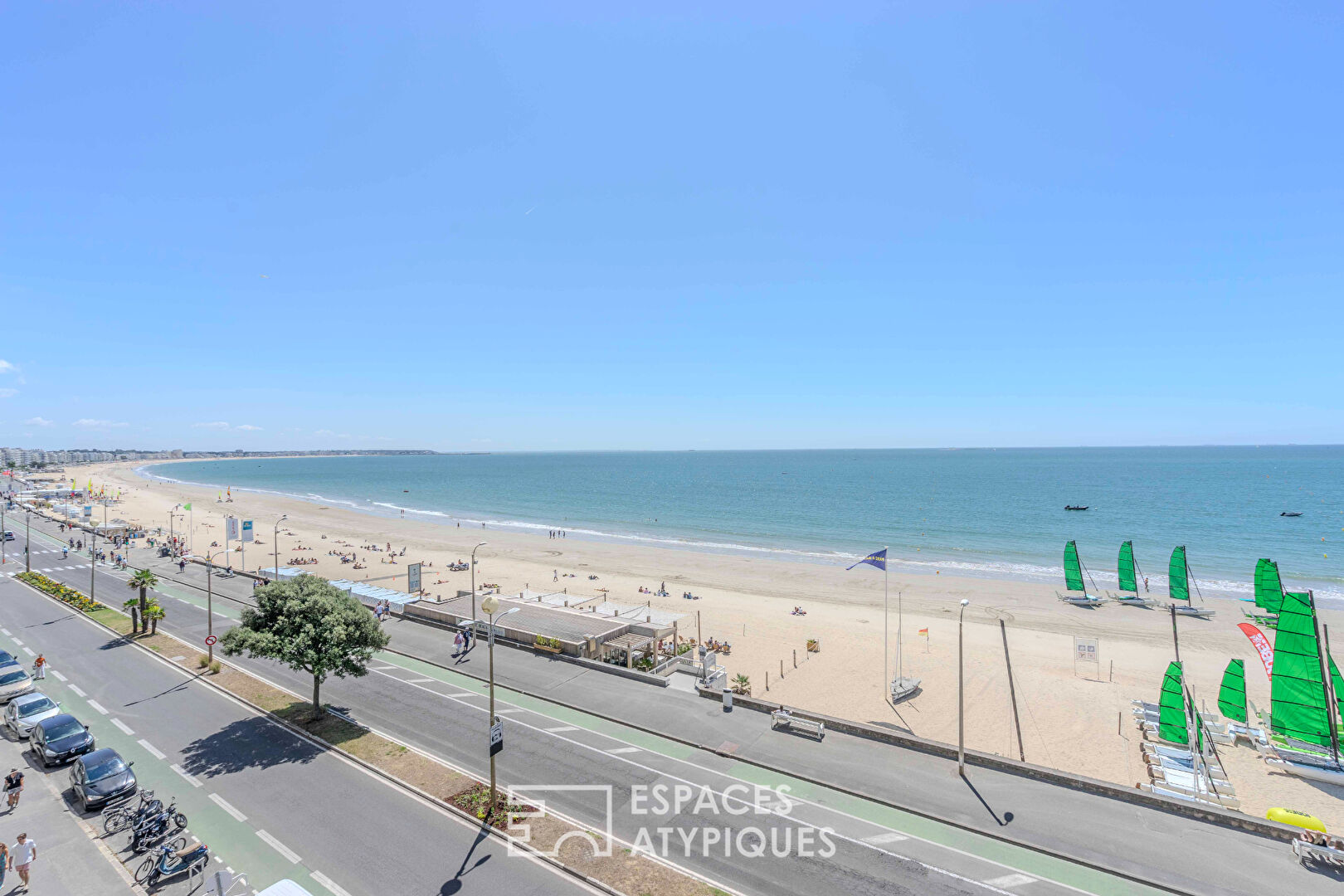 Bel appartement avec vue mer panoramique au coeur de La Baule