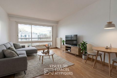 Appartement fonctionnel Île de Nantes avec balcon et ascenseur