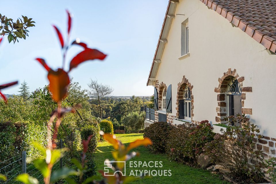 Maison de charme 1930 centre ville Le Cellier (44) 123 m² Piscine