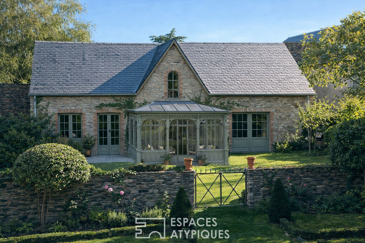 Manoir renaissance aux accents italiens cœur de Bourg – Nantes Est