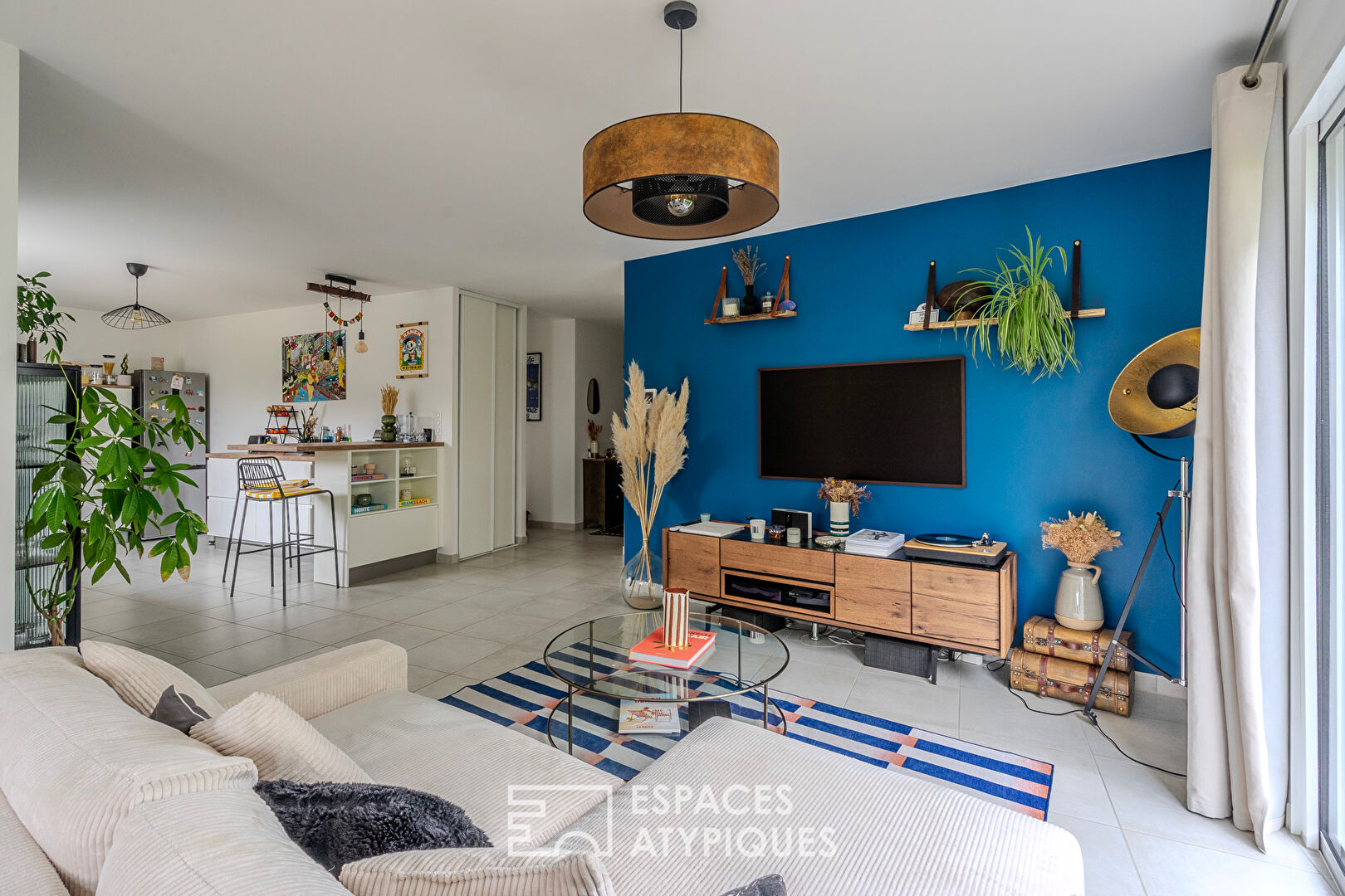 Maison de plain-pied avec jardin !