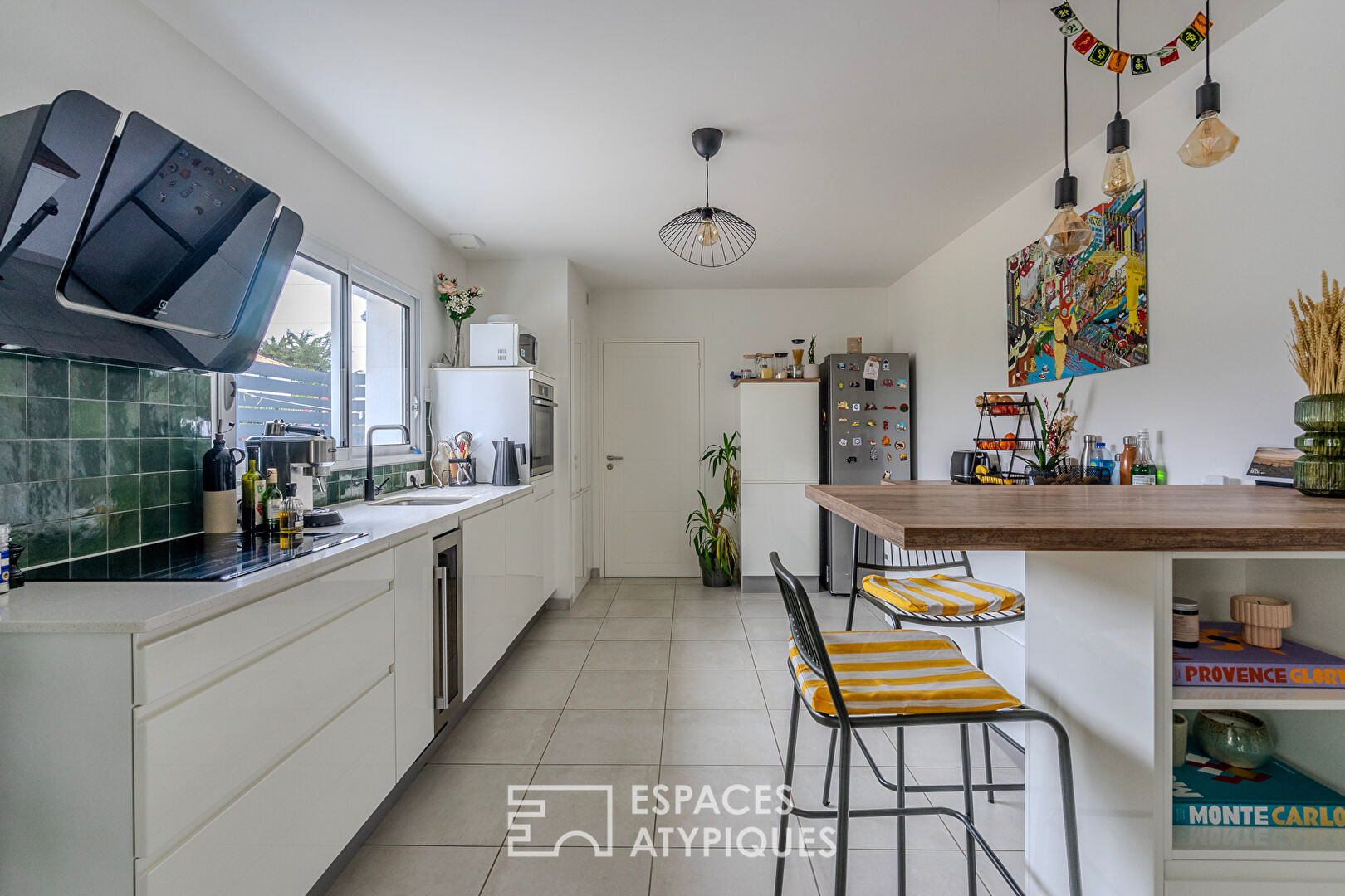 Maison de plain-pied avec jardin !