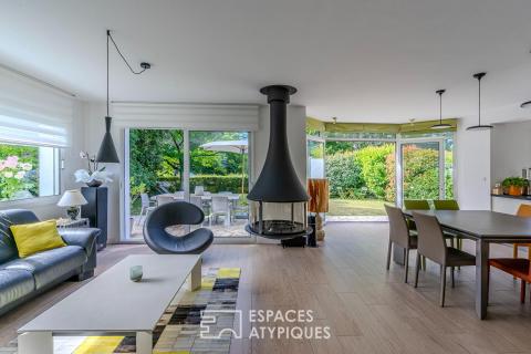 Maison d&rsquo;architecte aux belles prestations à Porcé !