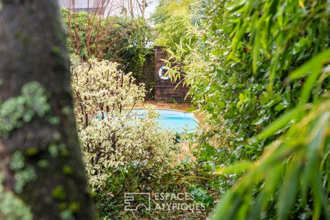 Villa d&rsquo;architecte dans son écrin de verdure