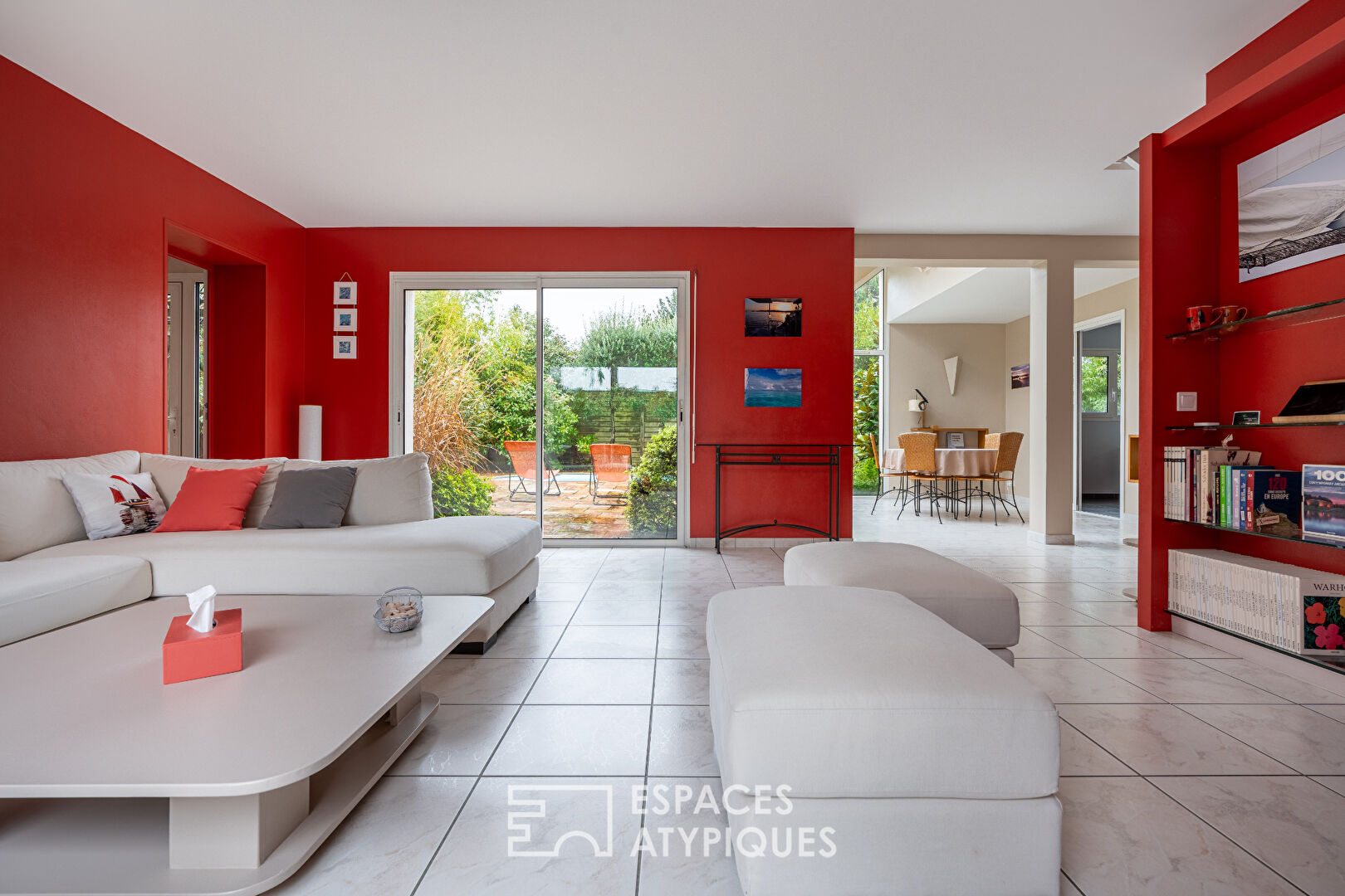 Villa d&rsquo;architecte dans son écrin de verdure