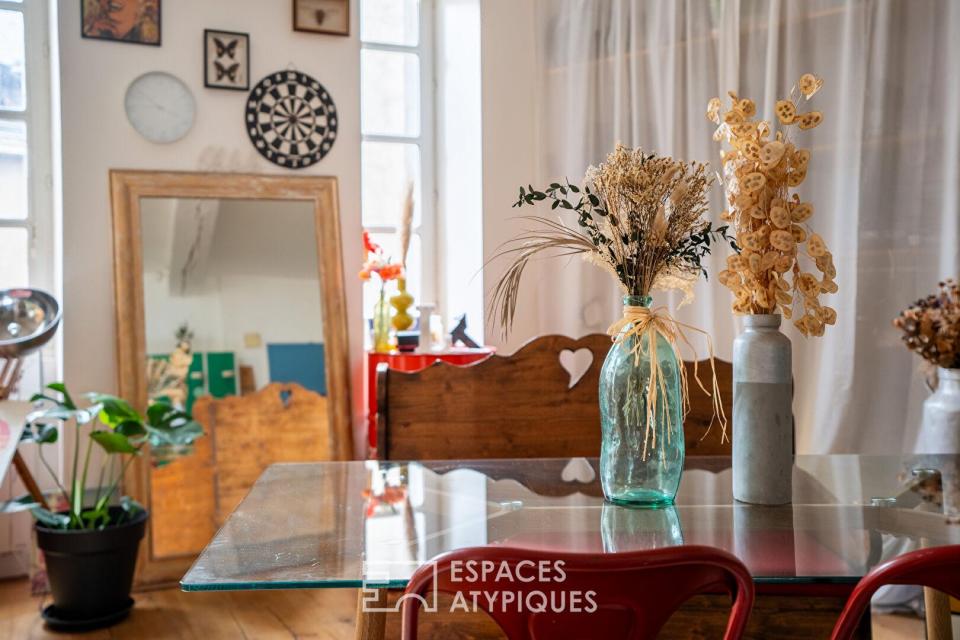 Duplex intimiste et stylisé 85m2 Le Nez dans les Etoiles - FEYDEAU - CHU