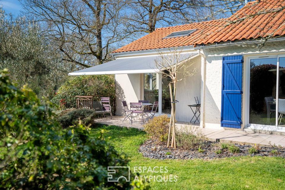 Maison familiale, dépendance et cadre boisé aux portes de Vertou