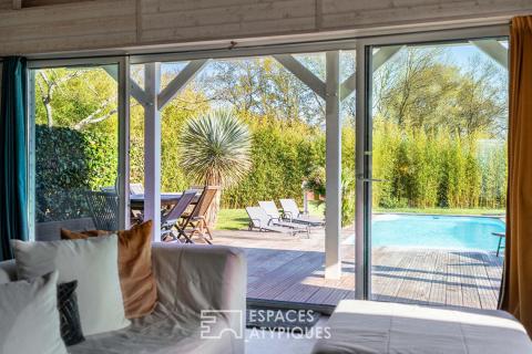 Villa de plain pied  avec piscine aux portes de Nantes